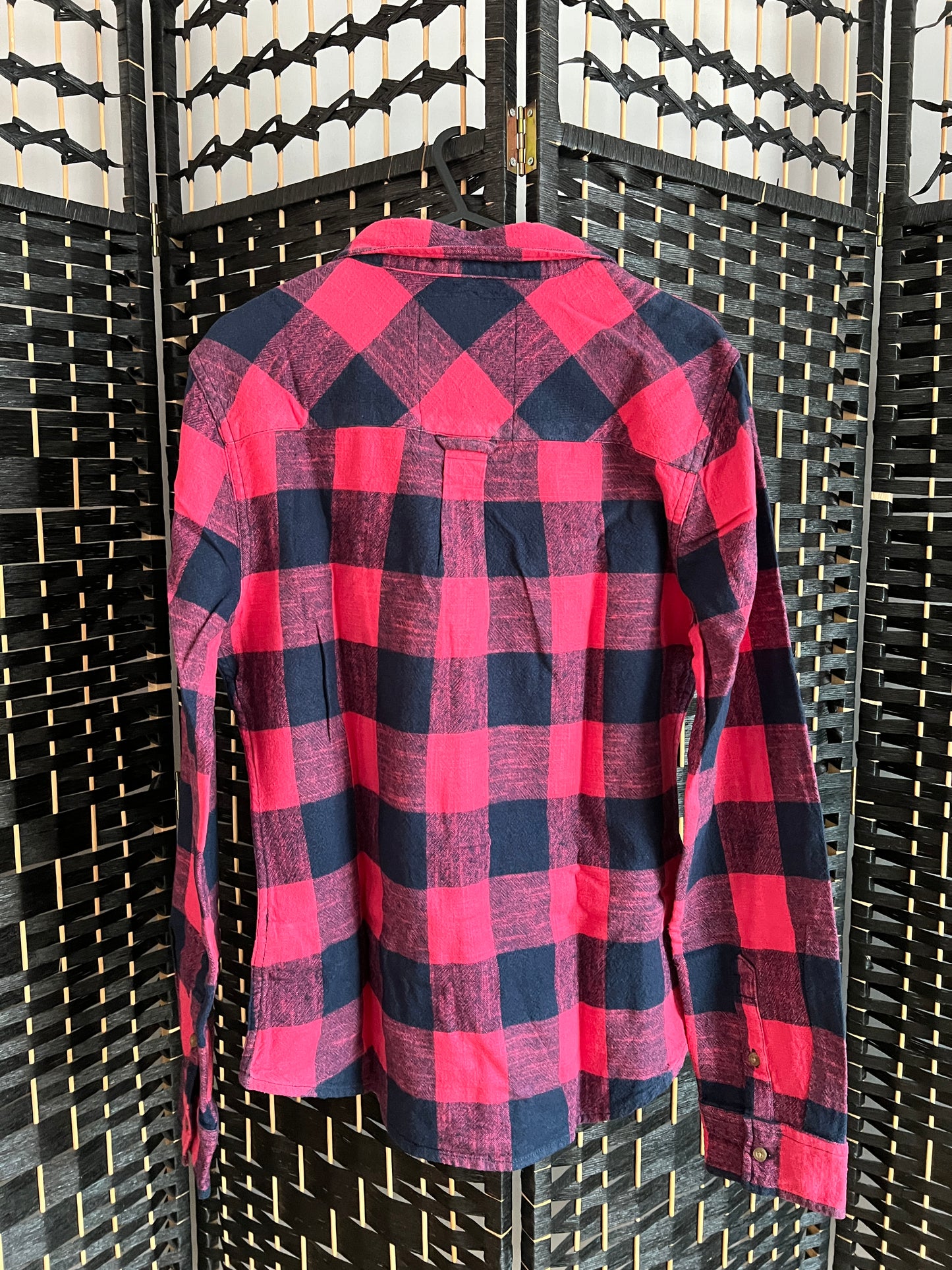 Superdry Red "Boyfriend Shirt" Used once Size S