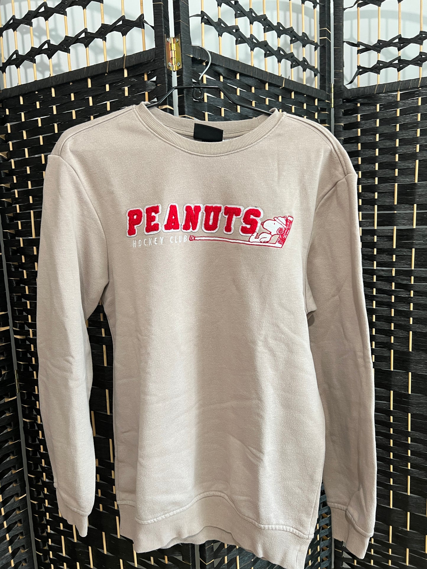 H&M Sweatshirt Beige Pre-owned size S