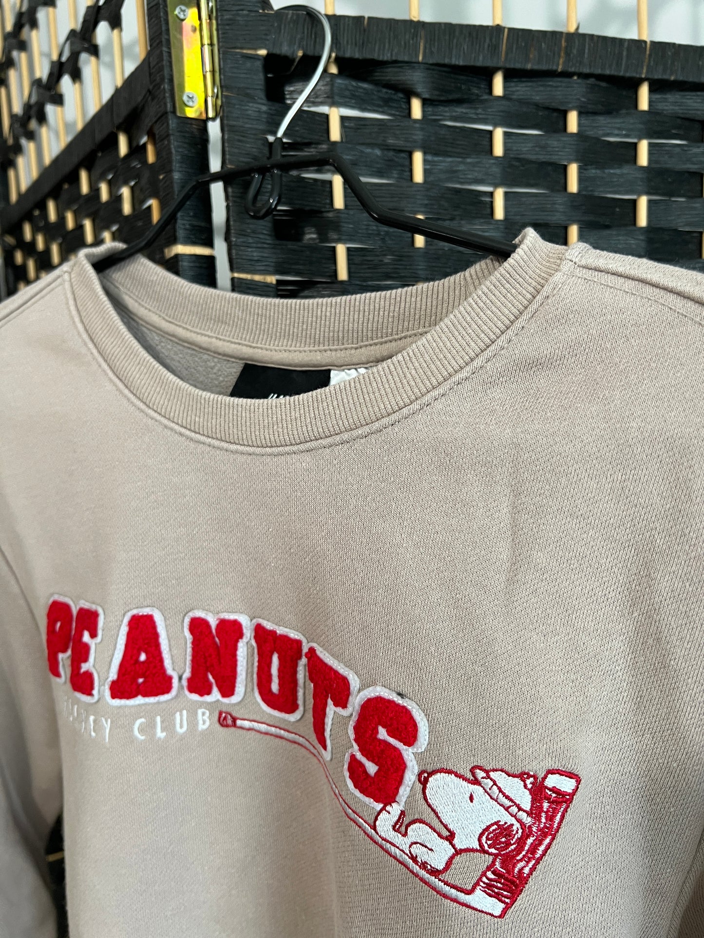 H&M Sweatshirt Beige Pre-owned size S