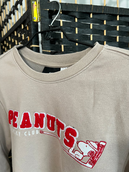 H&M Sweatshirt Beige Pre-owned size S