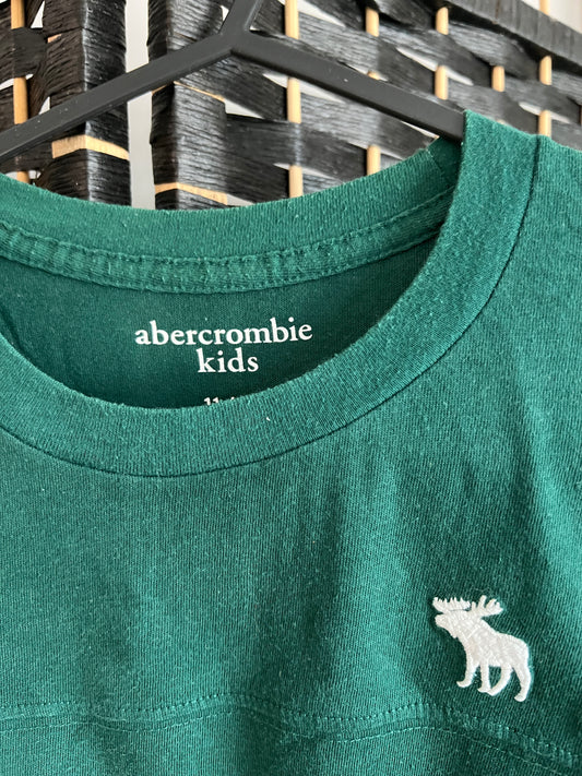 Abercrombie Green T-shirt Used once Boys 10-12 y/o