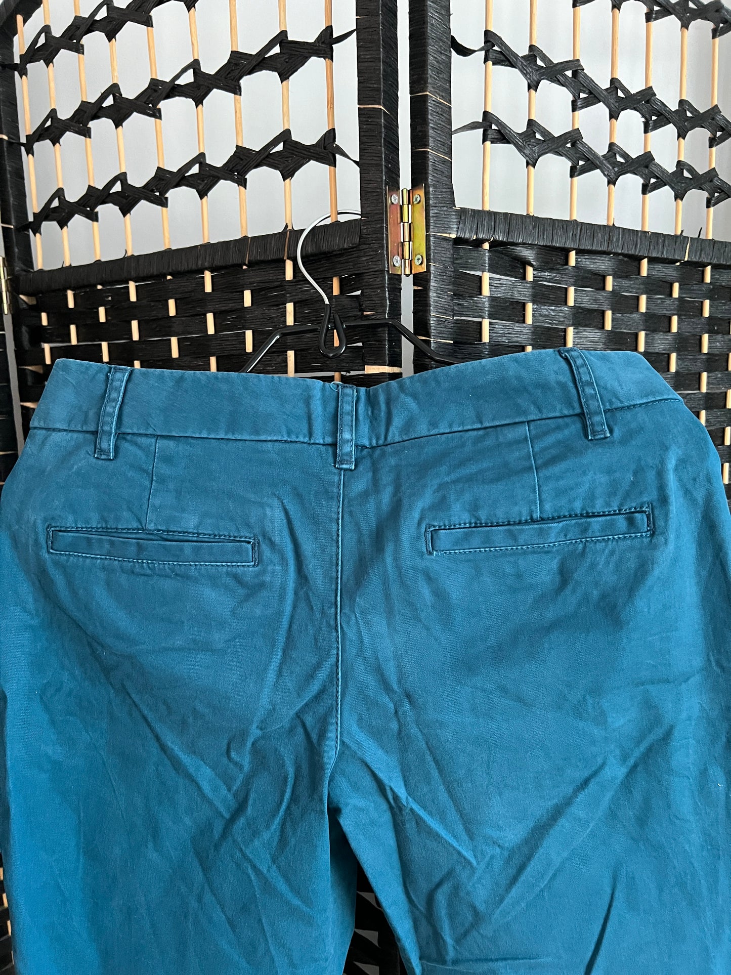 Fat Face Chinos Blue Green Ankle Jeans Pre-owned Size S
