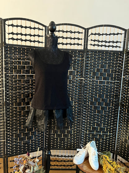 H&M Black Sleeveless Blouse New without tag Size XS
