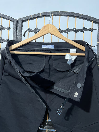 Bershka Black Chinos Jeans New Never worn with belt Size M
