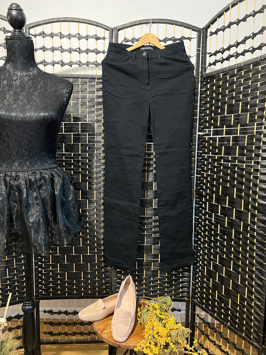 M&S Collection Black Jeans Women New Never worn Size M