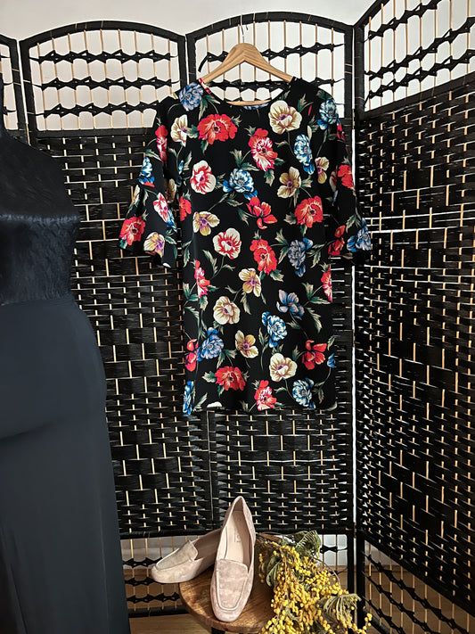 Dorothy Perkins Floral Shift Dress Used once Size S