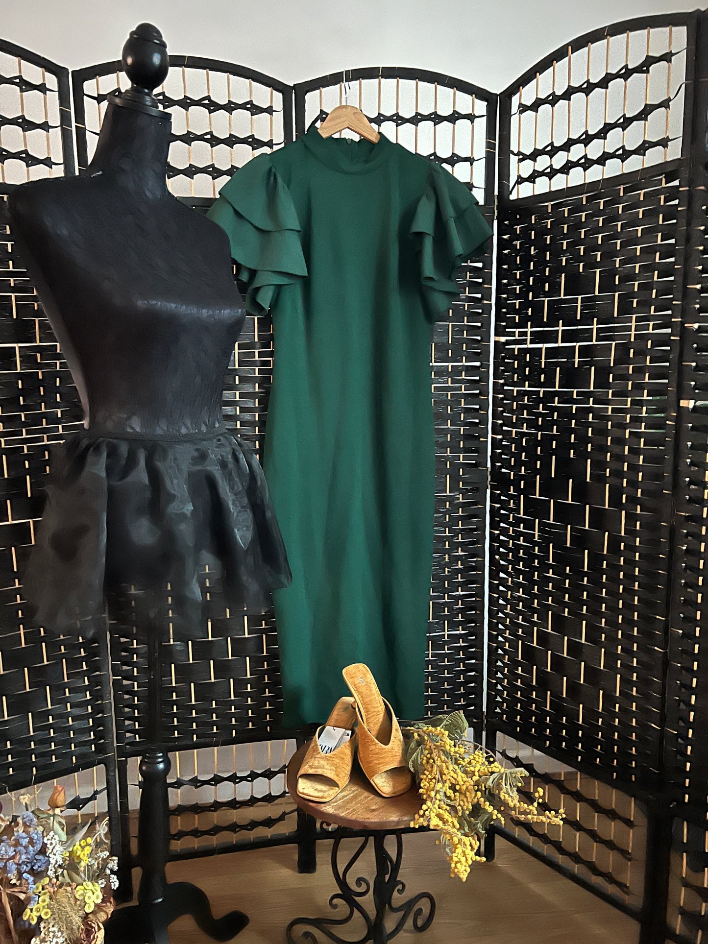 Shein Body Con Midi Dress Cotton Used once Size S/M